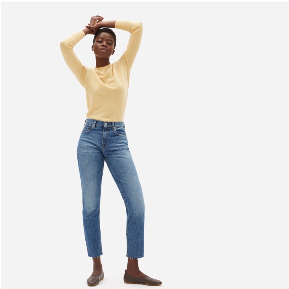 Everlane Japanese denim cheeky jean size 27